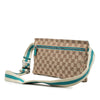 Gucci GG Canvas Web Double Pocket Belt Bag Secondhand