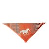Hermès Triangular H Au Galop Silk Scarf Secondhand
