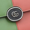 Gucci Small Multicolor Calfskin Senna Petite GG Top Handle Bag Secondhand