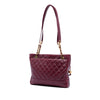 Chanel Quilted Lambskin Coco Ball Chain Tote Secondhand