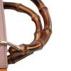 Gucci Mini Bicolor Calfskin Bamboo Shopper Satchel Secondhand