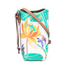 LOEWE Paulas Ibiza Leather Waterlily Gate Pocket Crossbody Secondhand