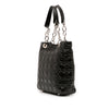 Dior Medium Patent Cannage Vertical Soft Shopping Tote Secondhand
