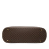 Celine Macadam Coated Canvas Dome Satchel Secondhand