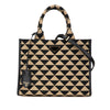 Prada Small Canvas Symbole Triangolo Satchel Secondhand