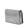 Dior Metallic Patent Microcannage Diorama Wallet on Chain Secondhand
