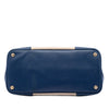 Prada Large Canapa and Saffiano Double Satchel Secondhand
