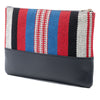 Celine Canvas Striped Solo Pouch Secondhand