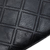 Chanel Large Quilted Lambskin Double Stitch Tassel O Case Clutch Secondhand