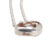 Gucci Sterling Silver and Opal Love Britt Pendant Necklace Secondhand
