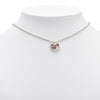 Gucci Sterling Silver and Opal Love Britt Pendant Necklace Secondhand