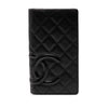 Secondhand Chanel Quilted Lambskin Cambon Ligne Bifold Wallet