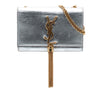 Saint Laurent Small Metallic Calfskin Monogram Kate Tassel Crossbody Secondhand