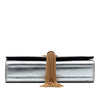 Saint Laurent Small Metallic Calfskin Monogram Kate Tassel Crossbody Secondhand