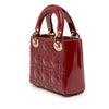 Dior Mini Patent Cannage Lady Dior Secondhand