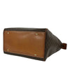 Celine Macadam Coated Canvas Satchel Secondhand