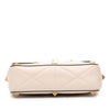 Valentino Large Grained Calfskin Roman Stud Satchel Secondhand