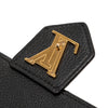 Louis Vuitton Leather LockMe Long Wallet Secondhand