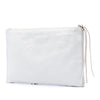 Balenciaga Goatskin Motocross Classic Metallic Edge Clutch Secondhand