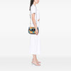 Gucci 100th Anniversary Medium GG Coated Canvas Kaleidoscope 1947 Bamboo Top Handle Bag Secondhand