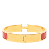 Hermès Narrow Enamel Clic H Bracelet PM Secondhand
