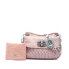 Miu Miu Matelasse Nappa Crystal Chain Crossbody Secondhand