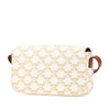 Secondhand Celine Triomphe Coated Canvas Claude Shoulder Bag