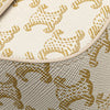 Secondhand Celine Triomphe Coated Canvas Claude Shoulder Bag
