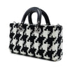 Dior Medium Canvas Macro Houndstooth Lady D Joy Secondhand