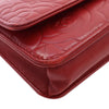 Chanel CC Embossed Lambskin Camellia Wallet On Chain Secondhand