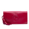 Gucci Soft Patent Soho Disco Clutch Secondhand