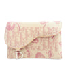 Secondhand Dior Oblique Canvas Cherry Blossom Girly Saddle Key Holder