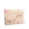 Secondhand Dior Oblique Canvas Cherry Blossom Girly Saddle Key Holder