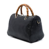 Gucci Medium Calfskin Bamboo Shopper Boston Bag Secondhand
