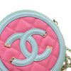 Chanel Tricolor Caviar CC Filigree Round Crossbody Secondhand