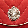 Chanel Jumbo Chevron Jersey Leo Lion Flap Secondhand