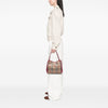 Burberry Small Haymarket Check Coated Canvas and Calfskin Canterbury Tote Secondhand