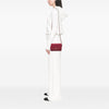 Chanel CC Embossed Lambskin Camellia Wallet On Chain Secondhand