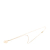 Chanel CC Gold Plated Enamel Round Pendant Necklace Secondhand