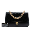 Chanel Paris Cosmopolite Aged Calfskin Straight Lined Flap Secondhand