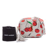 Saint Laurent Baby Calfskin Monogram Cherry Printed Lou Camera Bag Secondhand