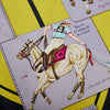 Hermès Le Monde du Polo Silk Scarf Secondhand