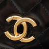 Chanel Mini Quilted Shiny Calfskin Messenger Bag Secondhand