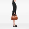 Secondhand Gucci Medium Calfskin Bold Bamboo Top Handle Bag