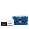 Chanel Small Classic Chevron Lambskin Double Flap Secondhand