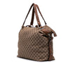 Gucci Large GG Canvas Bamboo Bar Tote Secondhand