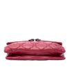 Chanel Quilted Calfskin Double Stitch Hamptons Clutch with Chain Secondhand