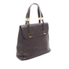 Bvlgari Leather Flap Tote Secondhand