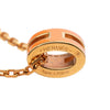 Hermès Gold Plated Enamel Mini Pop H Pendant Necklace Secondhand