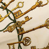 Hermès Les Cles Silk Scarf  90 Secondhand